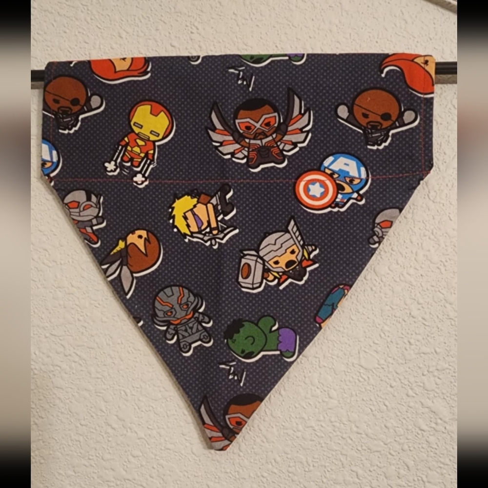 MEDIUM Chibi Marvel Characters Dog Bandana